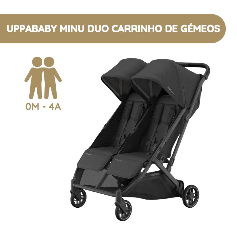 UPPAbaby Minu Duo Carrinho de Gémeos - Jake