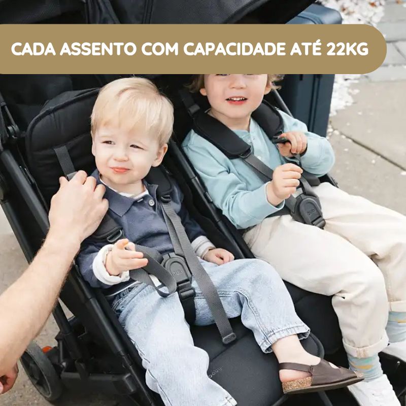 UPPAbaby Minu Duo Carrinho de Gémeos - Jake