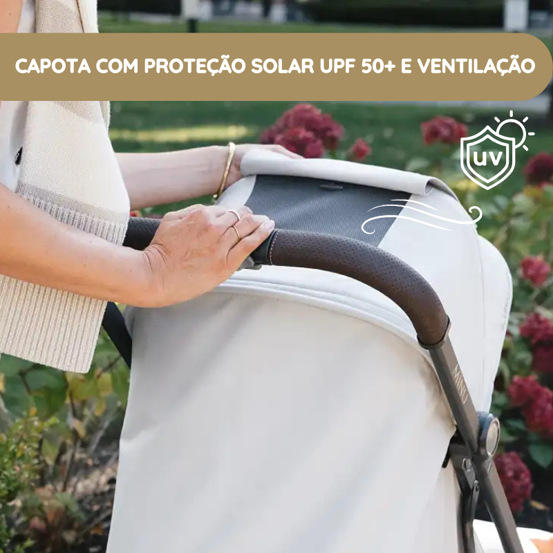 UPPAbaby Minu V3 Carrinho de Bebé - Greyson