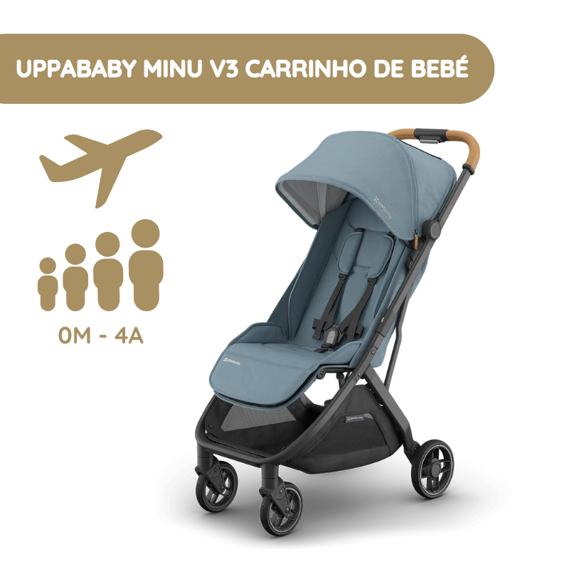 UPPAbaby Minu V3 Carrinho de Bebé - Dillan