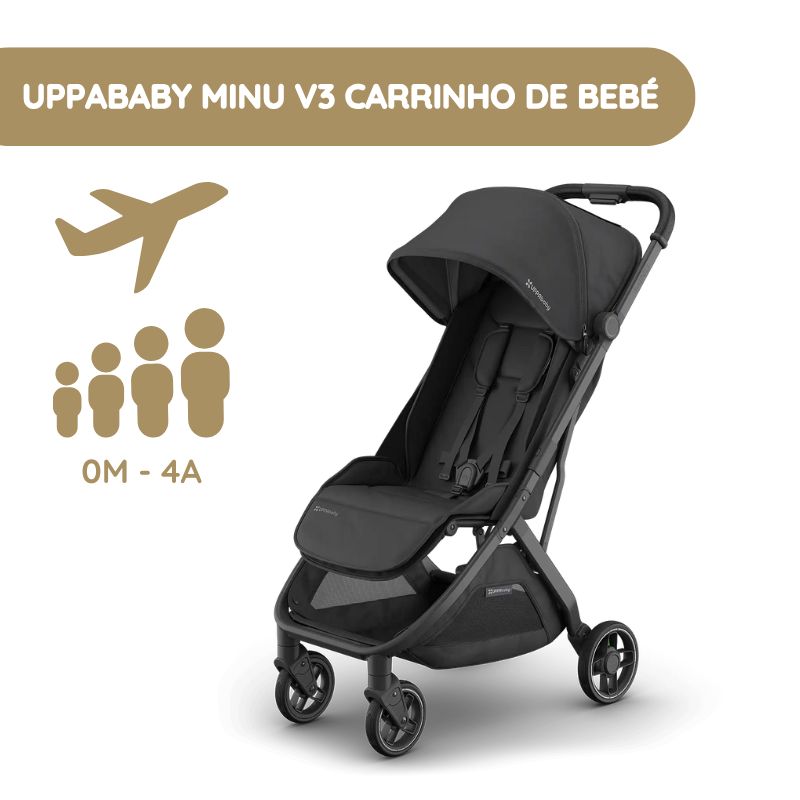 UPPAbaby Minu V3 Carrinho de Bebé - Jake