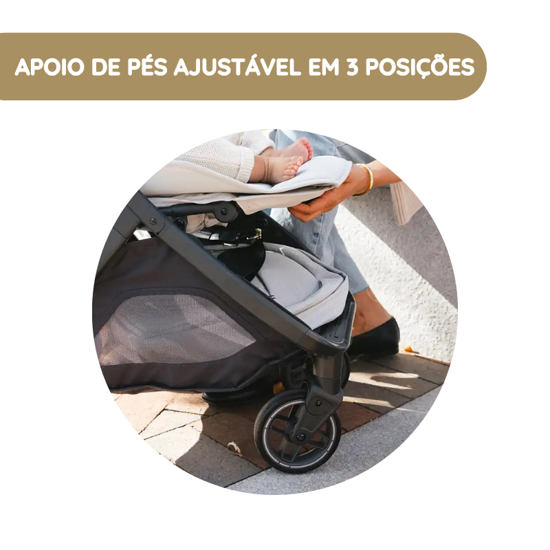 UPPAbaby Minu V3 Carrinho de Bebé - Greyson