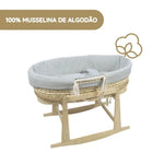 Walking Mum Conjunto de Alcofa Praliné Vichy/Rayas TOG 2,5 - Matcha