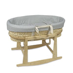 Walking Mum Conjunto de Alcofa Praliné Vichy/Rayas TOG 2,5 - Matcha