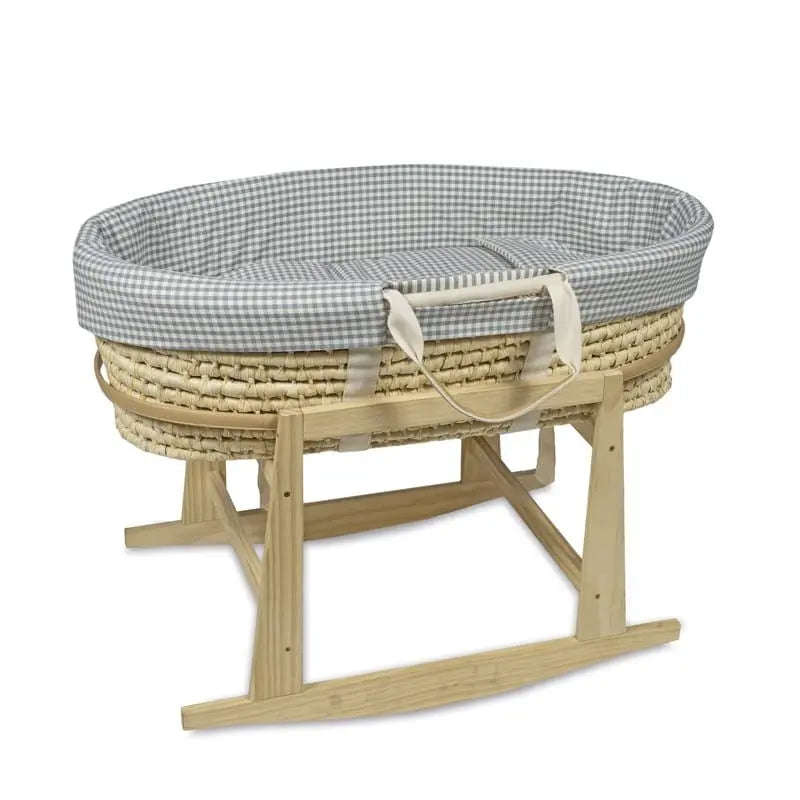 Walking Mum Conjunto de Alcofa Praliné Vichy/Rayas TOG 2,5 - Matcha