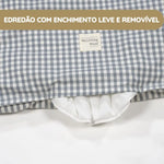 Walking Mum Conjunto de Cama 90x50 cm Praliné Vichy/Rayas TOG 2,5 - Matcha