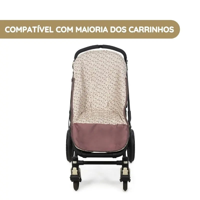 Walking Mum Footmuff de Meia Estação Gala Cerise
