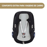Walking Mum Forra para Cadeira Auto Praliné Vichy - Matcha