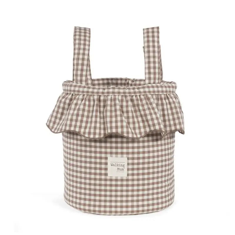 Walking Mum Mala Organizadora Bucket Praliné Vichy - Moka