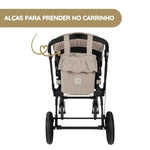 Walking Mum Mala Organizadora Bucket Praliné Rayas - Moka