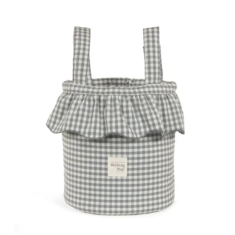 Walking Mum Mala Organizadora Bucket Praliné Vichy - Matcha