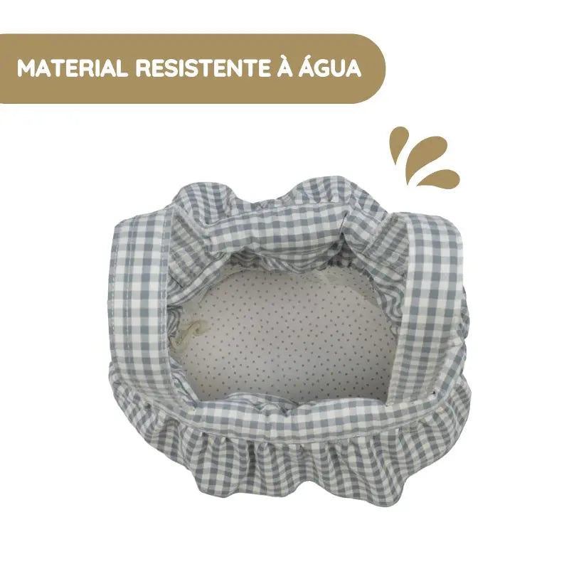 Walking Mum Mala Organizadora Bucket Praliné Vichy - Matcha