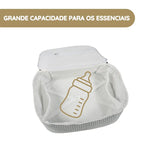 Walking Mum Mala de Maternidade Praliné Vichy - Matcha