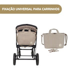 Walking Mum Mala de Passeio Praliné Rayas - Moka