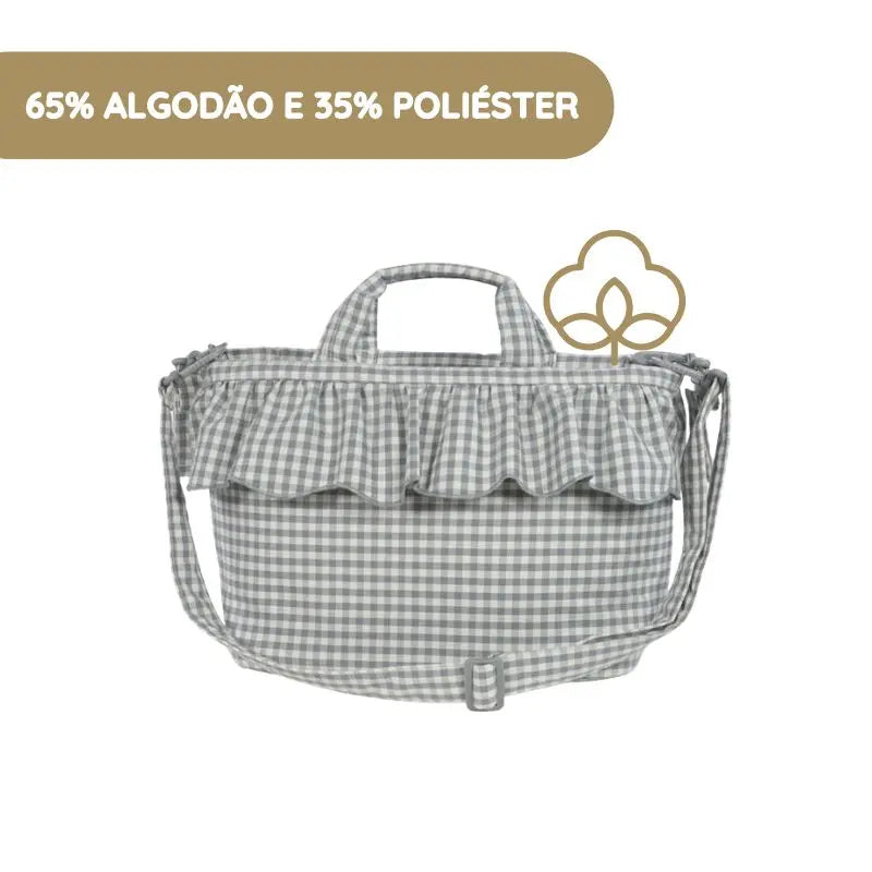 Walking Mum Mala de Passeio Praliné Vichy - Matcha
