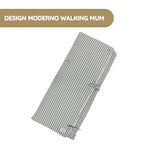 Walking Mum Manta Praliné Rayas TOG 2,5 - Matcha