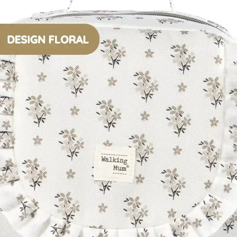 Walking Mum Mochila Kids Botton Flores