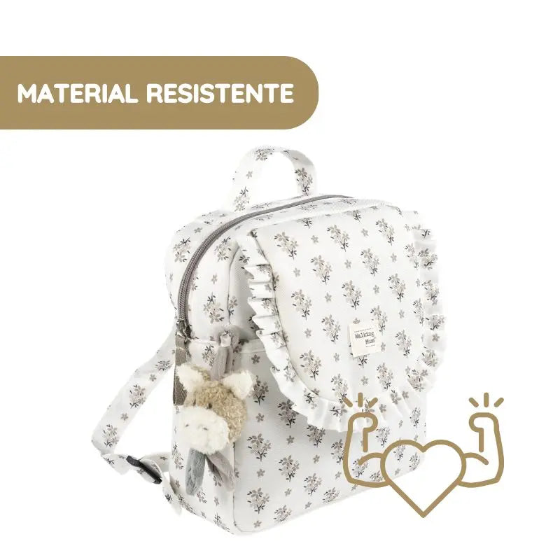 Walking Mum Mochila Kids Botton Flores