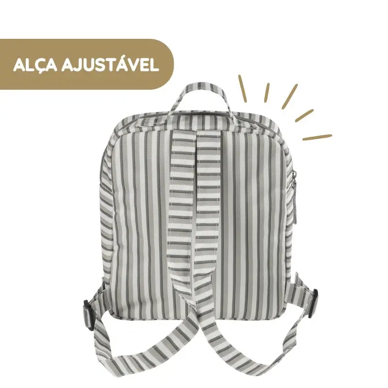 Walking Mum Mochila Kids Botton Rayas