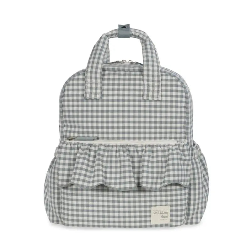 Walking Mum Mochila Praliné Vichy - Matcha