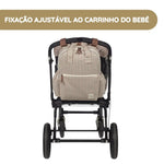 Walking Mum Mochila Praliné Rayas - Moka