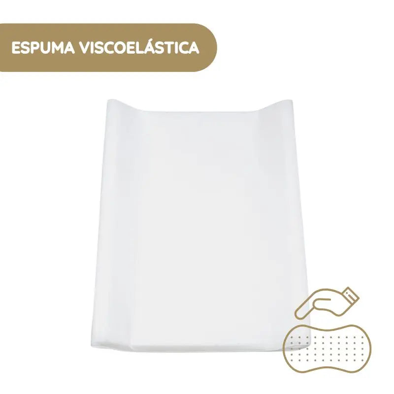 Walking Mum Muda Fraldas em Espuma com Forra Praliné Rayas - Matcha