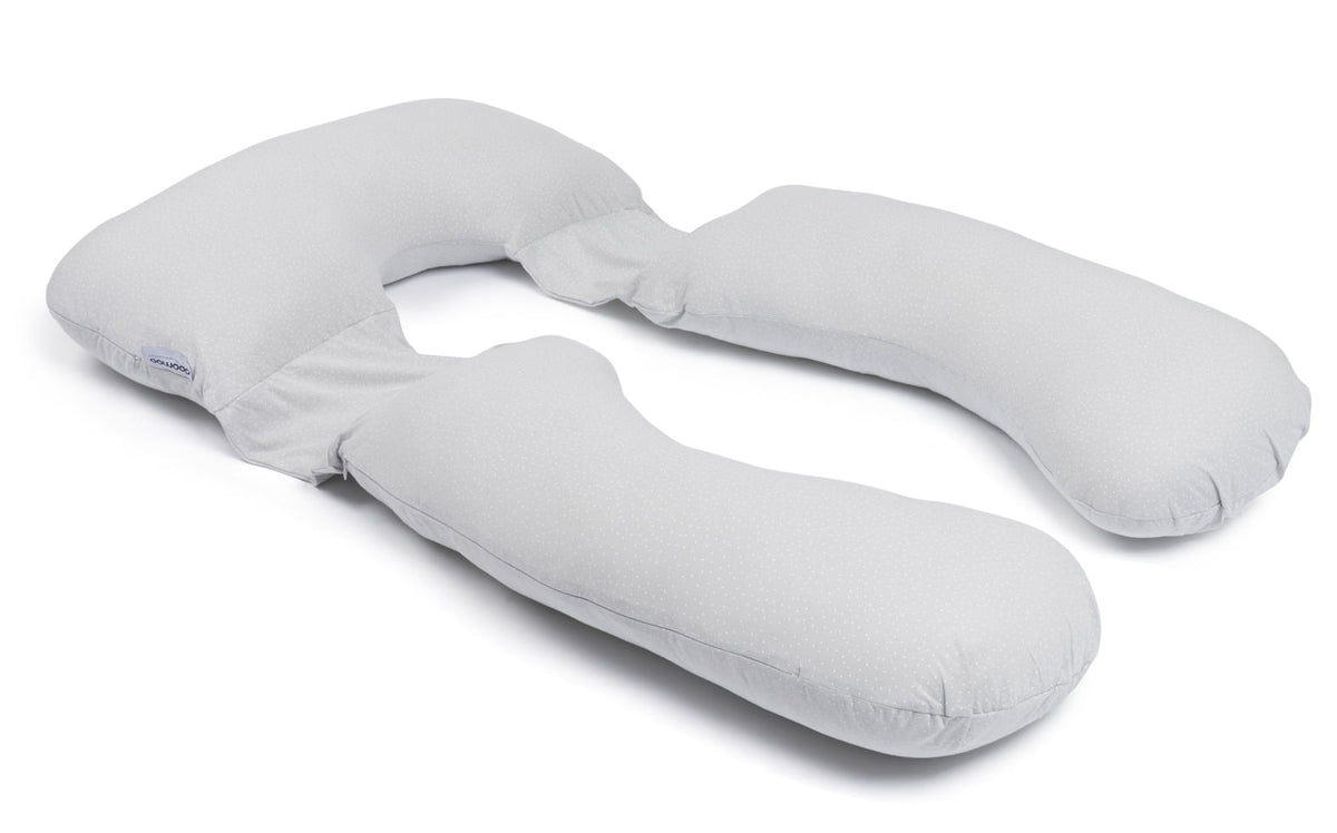 Doomoo Almofada de Gravidez Maxxy XXL - Pequenos Pontos Cinza