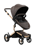 Mima Carrinho de Passeio Xari Max - Champagne/Chocolate Brown/Black