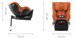 Cadeira Auto DualFix PRO M da Britax Romer - Atlantic Green dos 3 meses a 4 anos