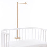 Babybay Suporte para Mobile para todos os modelos c/ barras redondas - lacado natural