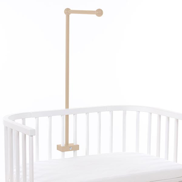 Babybay Suporte para Mobile para todos os modelos c/ barras redondas - lacado natural
