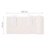 Babybay Protetor de Grades Algodão Orgânico Royal para Maxi, Boxspring, Comfort e Comfort Plus - beige