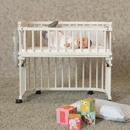Babybay Grade Lateral Cama Co-Sleep para modelo Original e Midi - natural sem tratamento