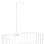 Babybay Suporte para Mobile para todos os modelos c/ barras redondas - lacado branco