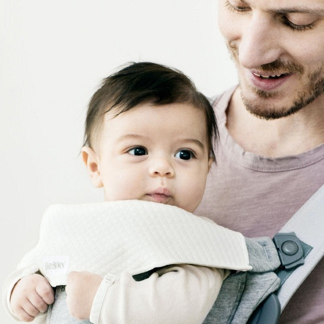 Babybjorn Babete para Mochila Porta Bebé Mini e Move - White (2 uni.)
