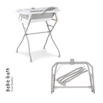 Bébécar Banheira Bebé Bath + Suporte - Cinza