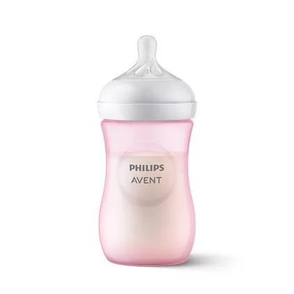 Philips Avent Biberão 260 ml. Rosa - Natural Response