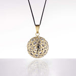 Cache Coeur Bola de Grossesse "Chamador de Anjos" - Gold/Silver