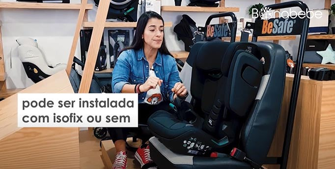 Cadeira Auto elevatória Kidfix i-Size da Britax Romer  - Jade Green dos 3.5 aos 12 anos