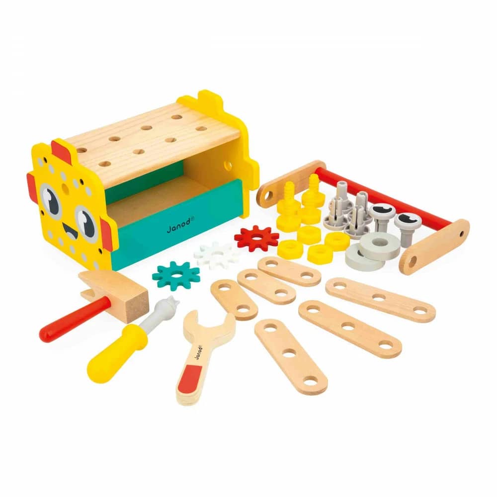 Janod Brico'kids Robot Mala de Ferramentas