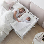 Cama Co-Sleep You & Me Plus da Micuna - Branco/Natural