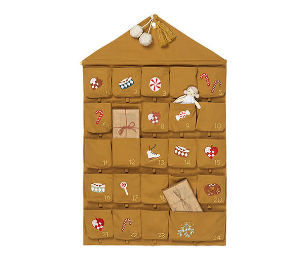 Fabelab - Calendário do Advento de Parede - Ochre