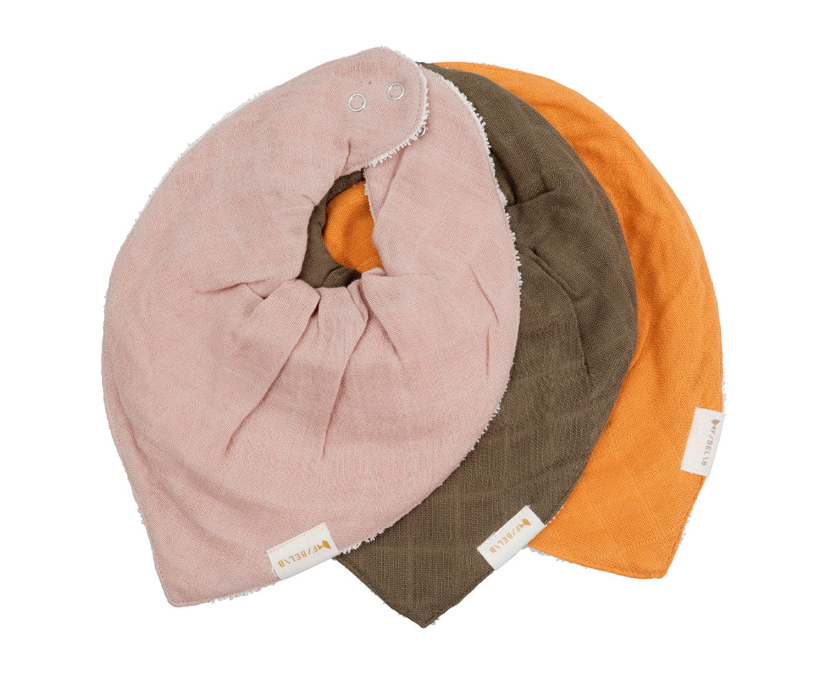 Fabelab - 3 Bandanas - Olive Garden
