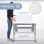 Chicco Berço Next2Me Magic Evo - Dark Grey
