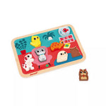 Janod Puzzle de Madeira Animais de Estimação 7 peças