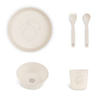 Citron Conjunto de Alimentação em PLA - Limão Creme