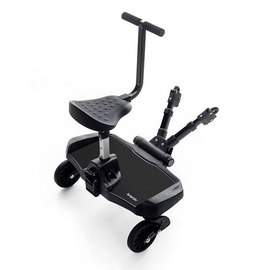 Bumprider Plataforma Universal Sit com Assento para Carrinho - Black