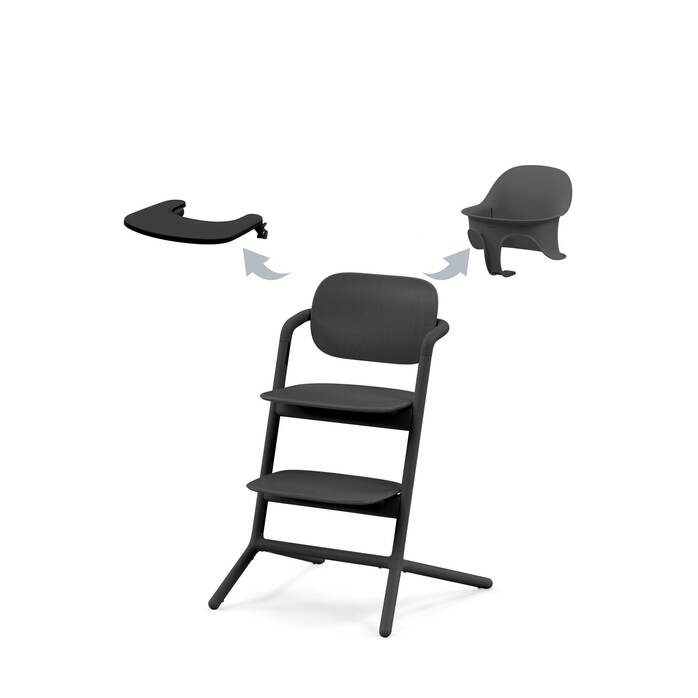 Cybex Cadeira da Papa Lemo 3 em 1 -  Stunning Black