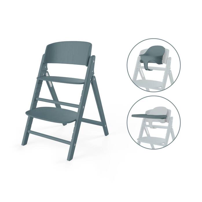 Cybex Cadeira da Papa Click & Fold 3 em 1 - Stone Blue