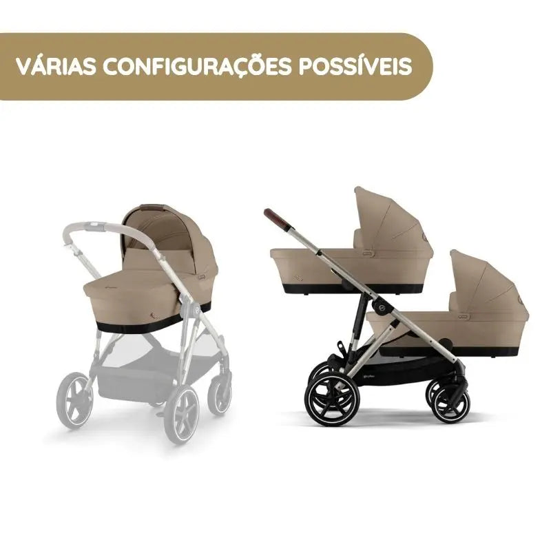 Cybex Alcofa Gazelle S - Chocolate Brown